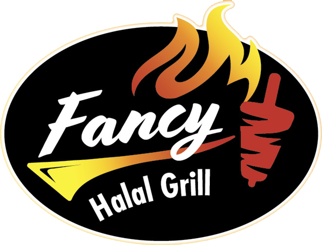 Fancy Halal Grill Logo
